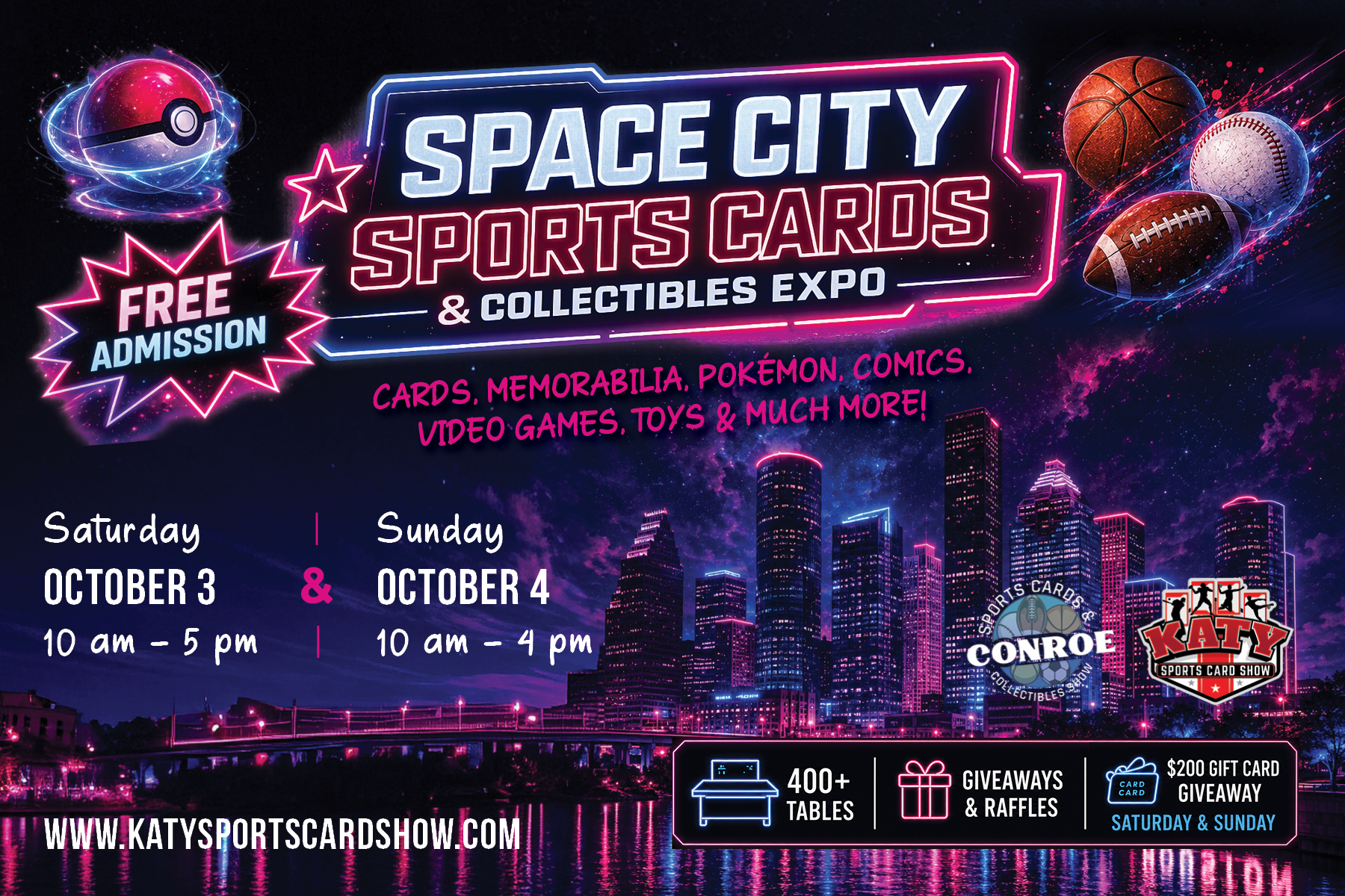 Space City Sports Cards & Collectibles Expo