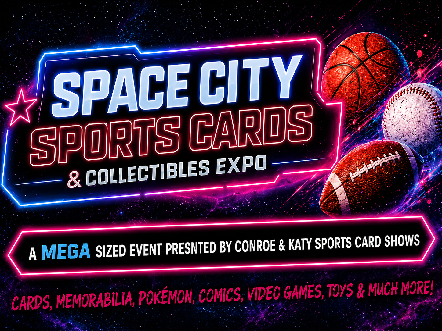 Space City Sports Cards & Collectibles Expo