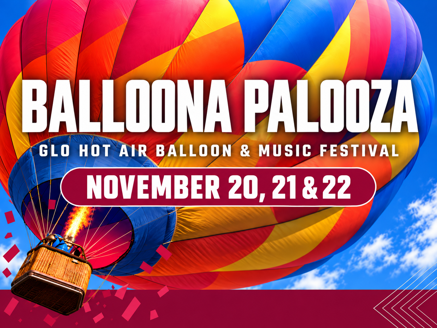 Balloona Palooza GLO Hot Air Balloon & Music Festival