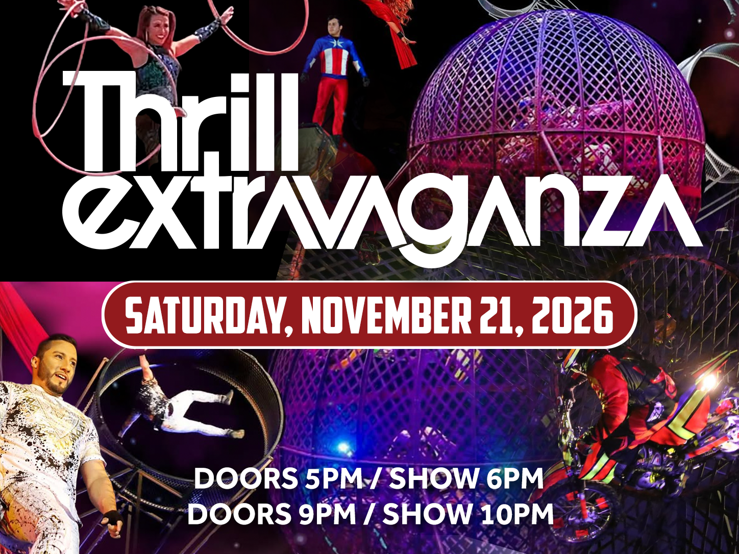 Thrill Extravaganza-First Saturday Show