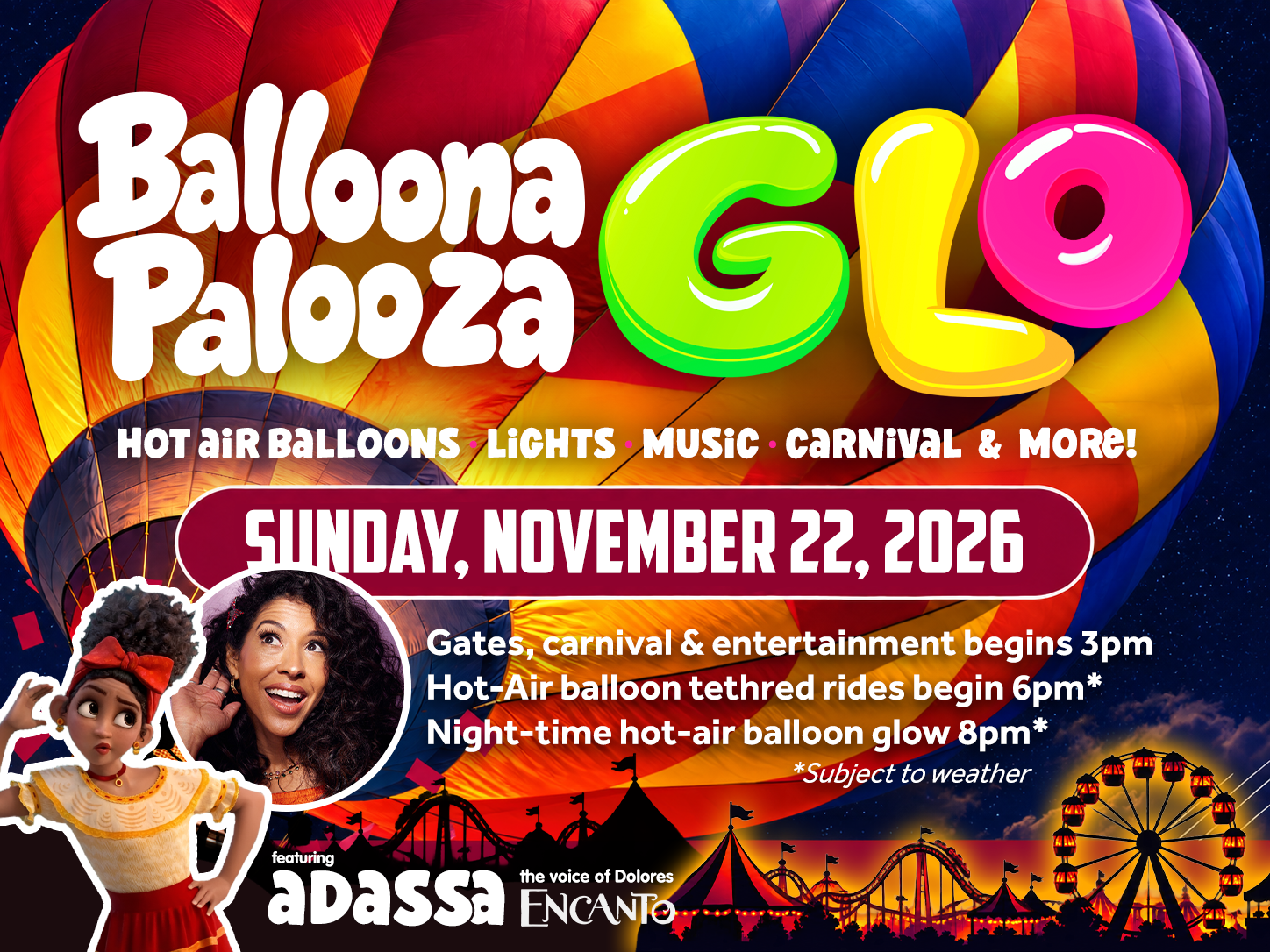 Balloona Palooza GLO Festival
